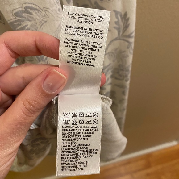 Lucky Brand long-sleeve peasant top - Picture 11 of 11